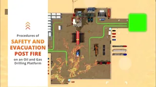 Post-Fire Safety and Evacuation Procedures on Oil & Gas Rigs