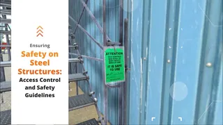 Steel Structure Safety & Access Control | VR Training for Tagging and Fall Hazard Prevention