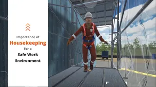 Housekeeping Work at Height VR Training | Hazard Prevention Procedures