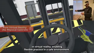 Different Devices for Forklift Training | Immersive VR Training