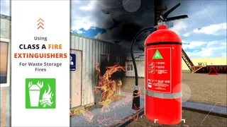 Class A Fire Extinguisher VR Training for Fire Safety | How to Use It Properly