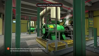 Turbocompressor — inspect the machine